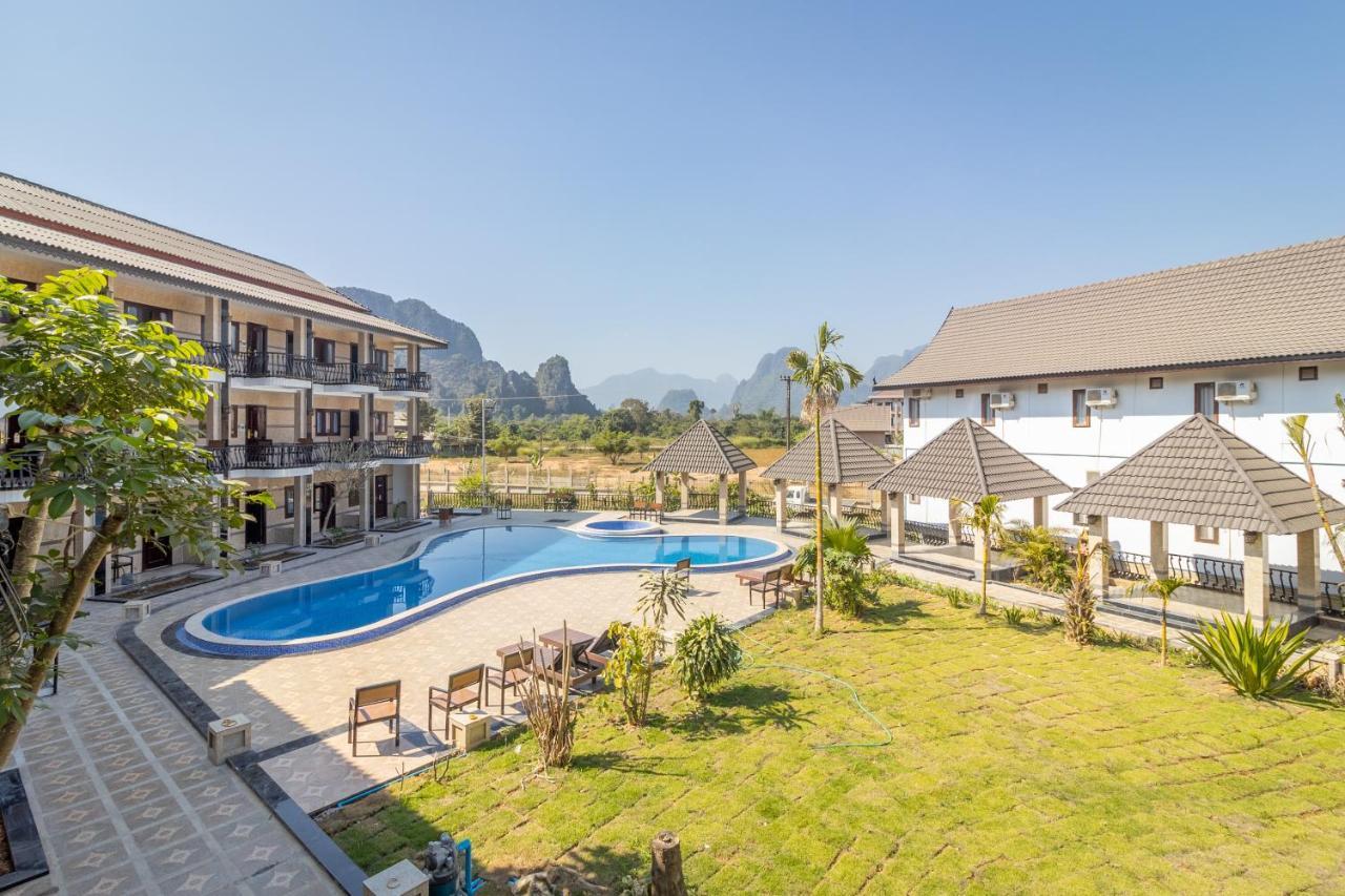 Vang Vieng Diamond Resort Extérieur photo